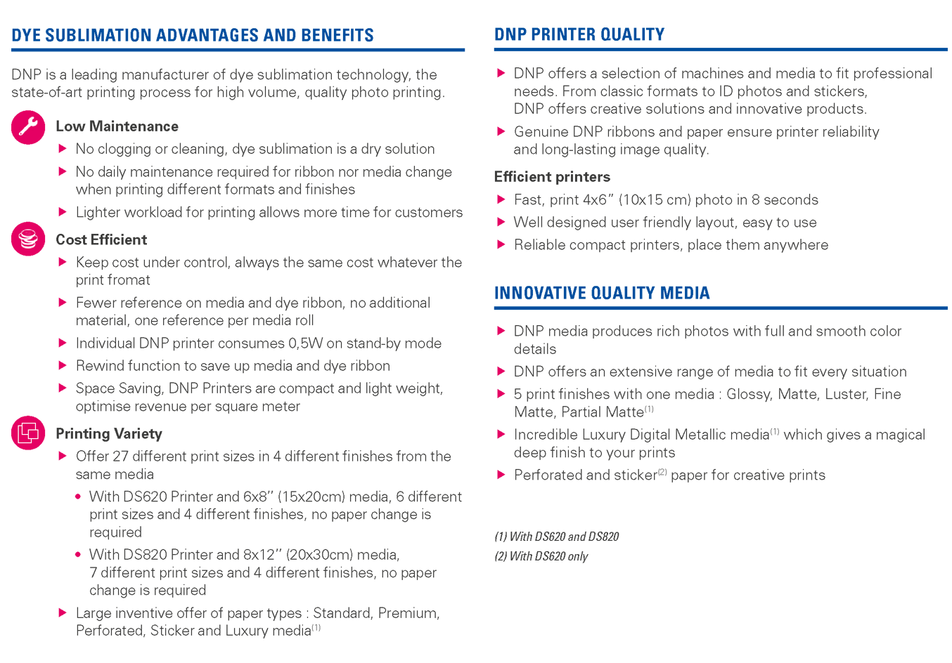 DS Pro1 benefits E