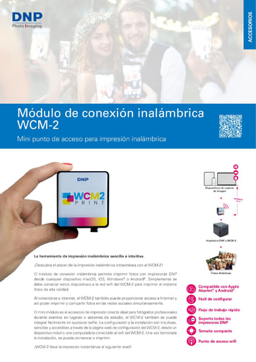 Brochure Wireless Connect Module WCM-2 - ES