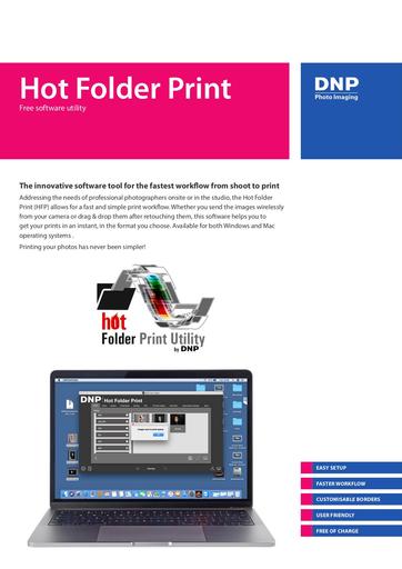 Brochure HOT FOLDER PRINT EN