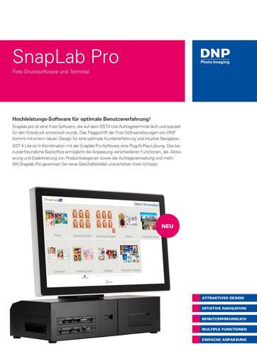 Brochure Snaplab Pro + DS-T4 Lite - DE