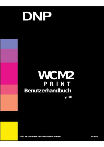 Benutzerhandbuch WCM2 v3 - DE
